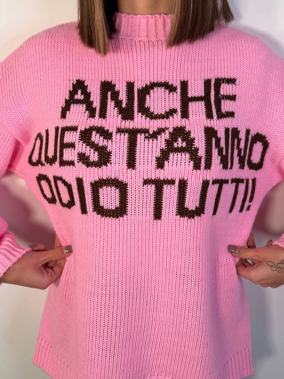 Pull Odio Tutti - Abbigliamento Jessica