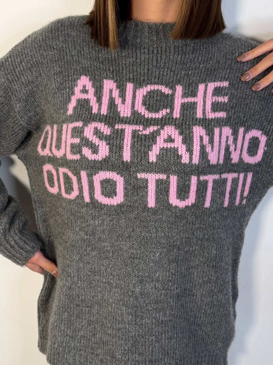 Pull Odio Tutti - Abbigliamento Jessica