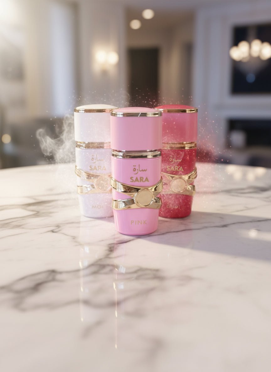 Sara - Tris Eau de Parfum 25ml | Moi, Pink & Candy - Abbigliamento Jessica