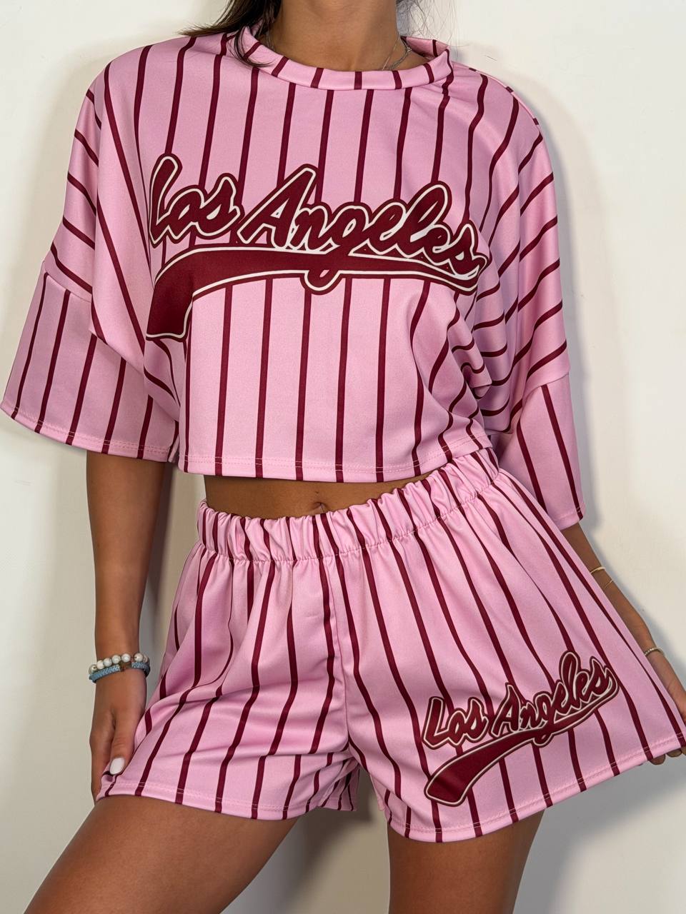 Set Crop Los Angeles - Abbigliamento Jessica