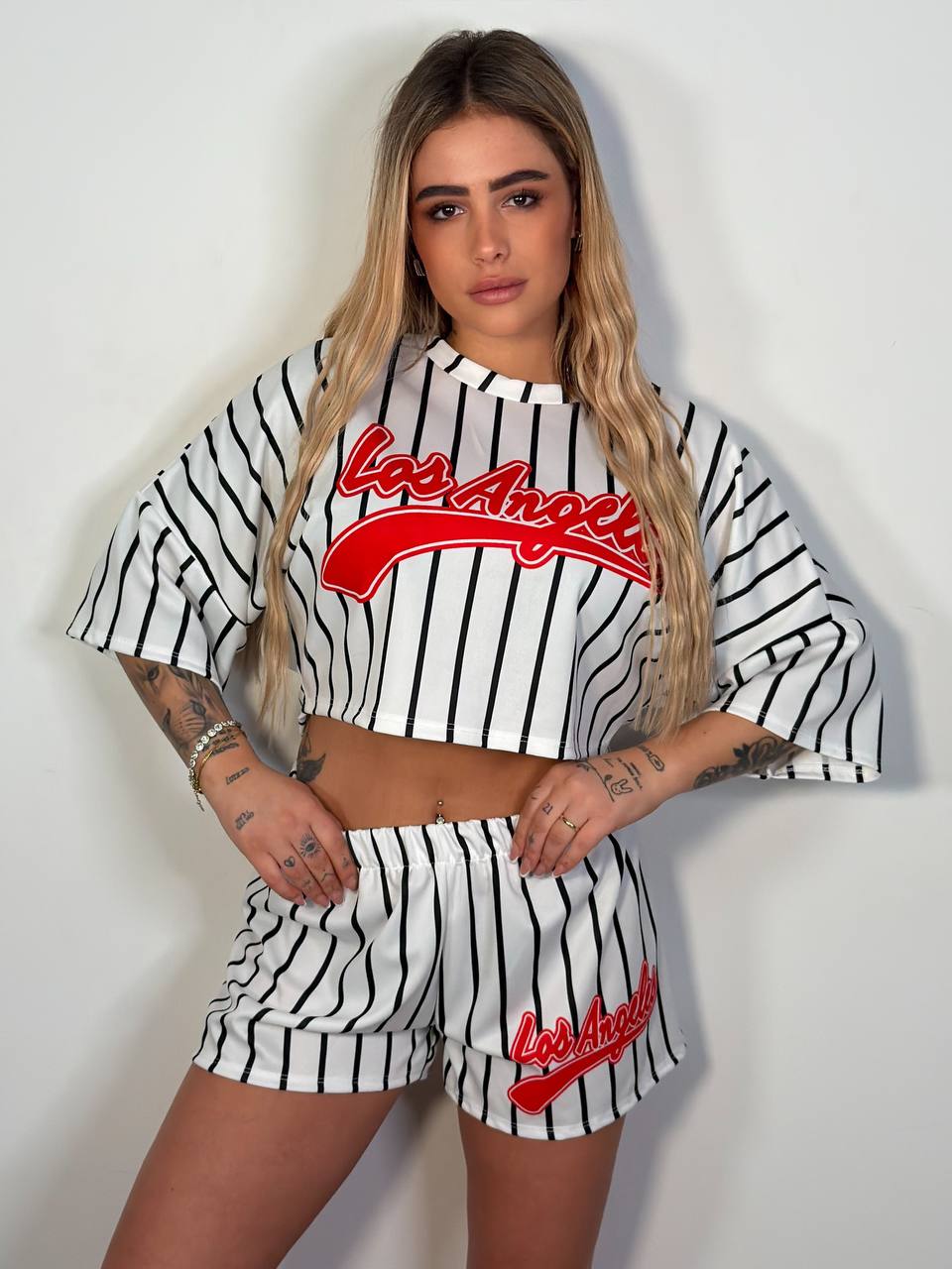 Set Crop Los Angeles - Abbigliamento Jessica