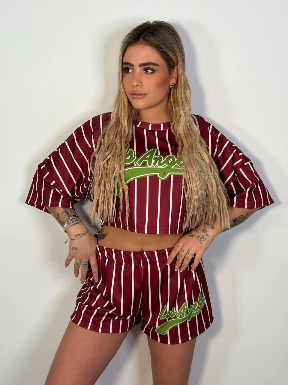 Set Crop Los Angeles - Abbigliamento Jessica
