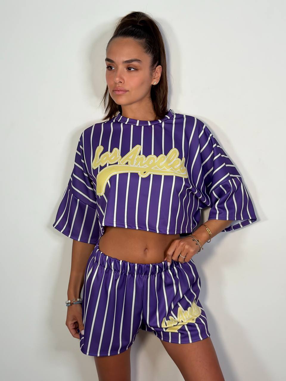 Set Crop Los Angeles - Abbigliamento Jessica