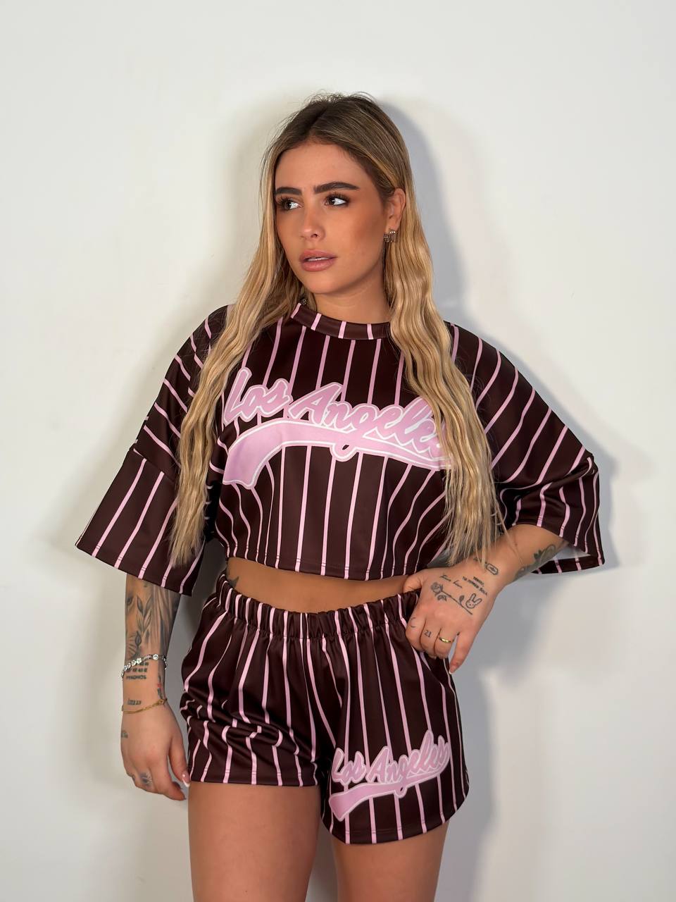 Set Crop Los Angeles - Abbigliamento Jessica