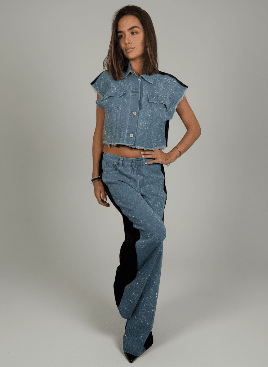 Set Fusion Denim - Abbigliamento Jessica