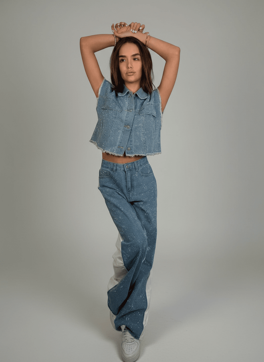 Set Fusion Denim - Abbigliamento Jessica