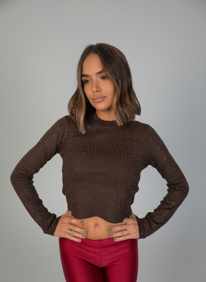 Shiny Crop - Abbigliamento Jessica