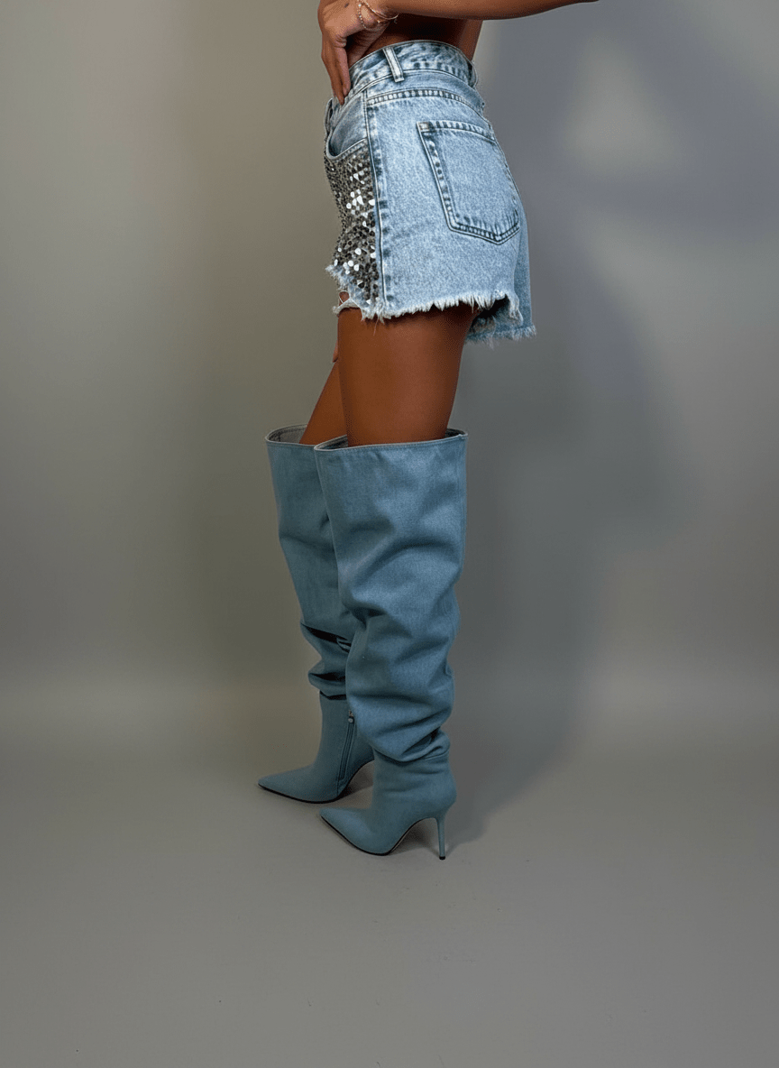 Shorts Borchie - Abbigliamento Jessica