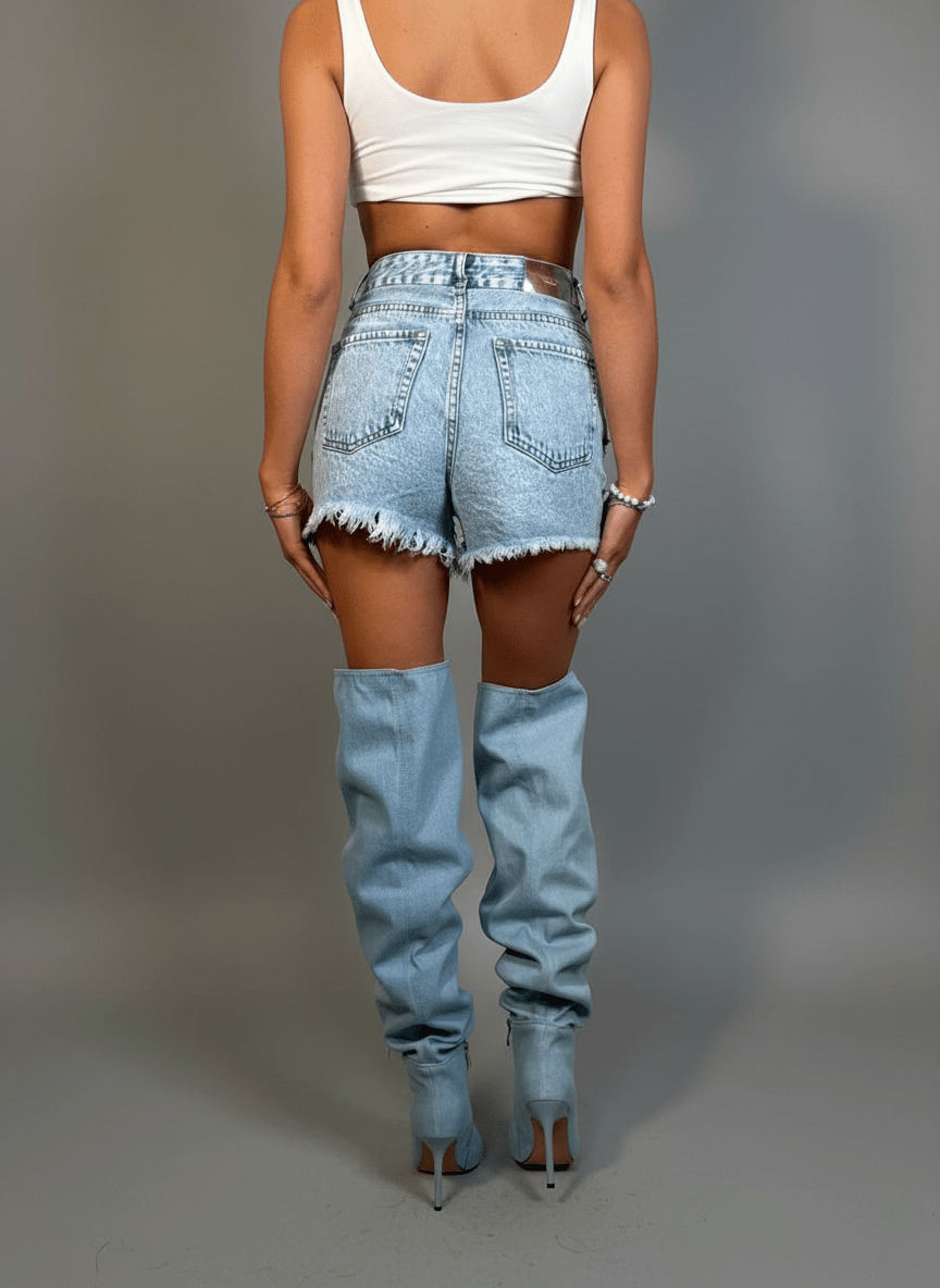 Shorts Borchie - Abbigliamento Jessica