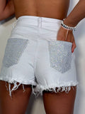 Shorts Double Strass - Abbigliamento Jessica