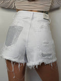 Shorts Tasca Strass - Abbigliamento Jessica
