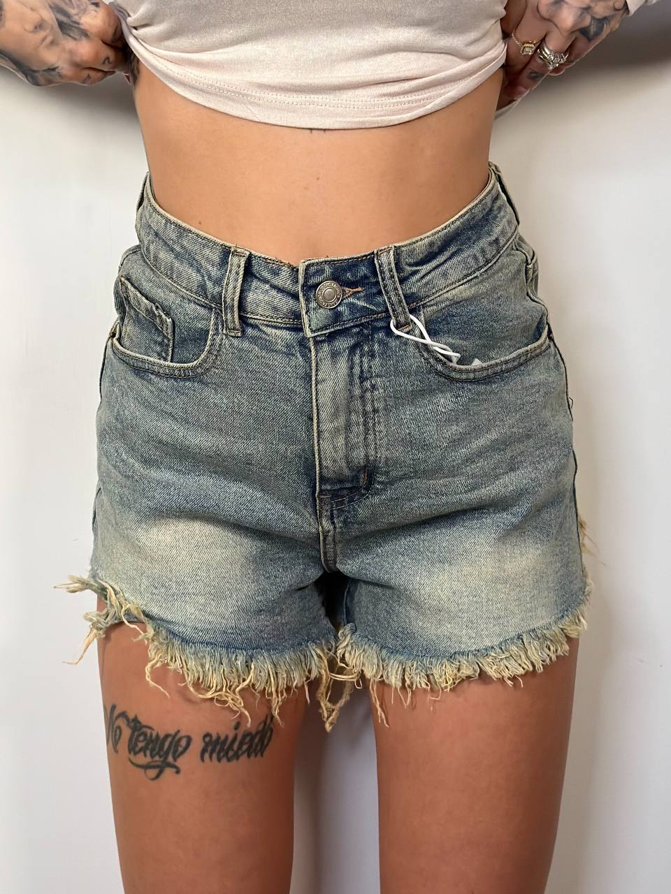 Shorts Tasca Strass - Abbigliamento Jessica