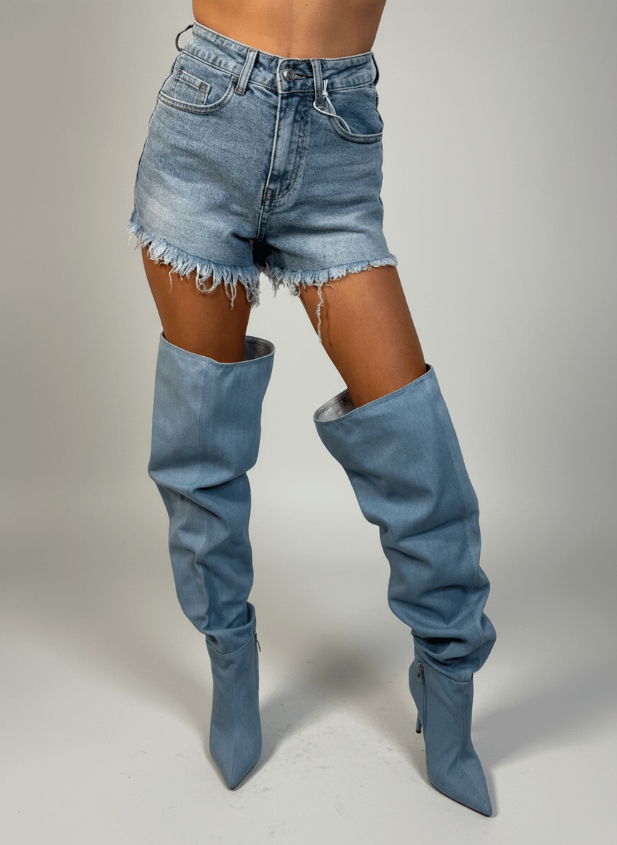 Shorts Tasca Strass - Abbigliamento Jessica