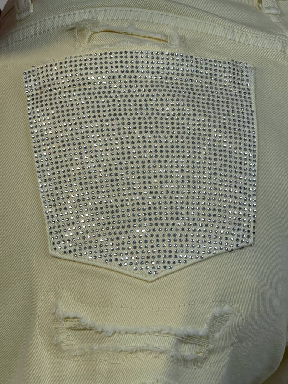 Shorts Tasca Strass - Abbigliamento Jessica