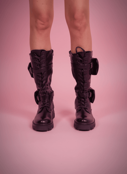 Stivale Combat Pocket - Abbigliamento Jessica