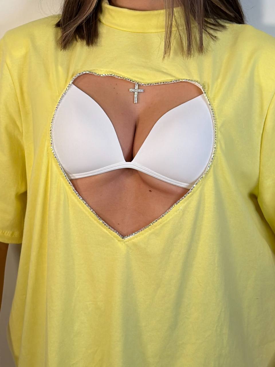 T Shirt Cuore - Abbigliamento Jessica