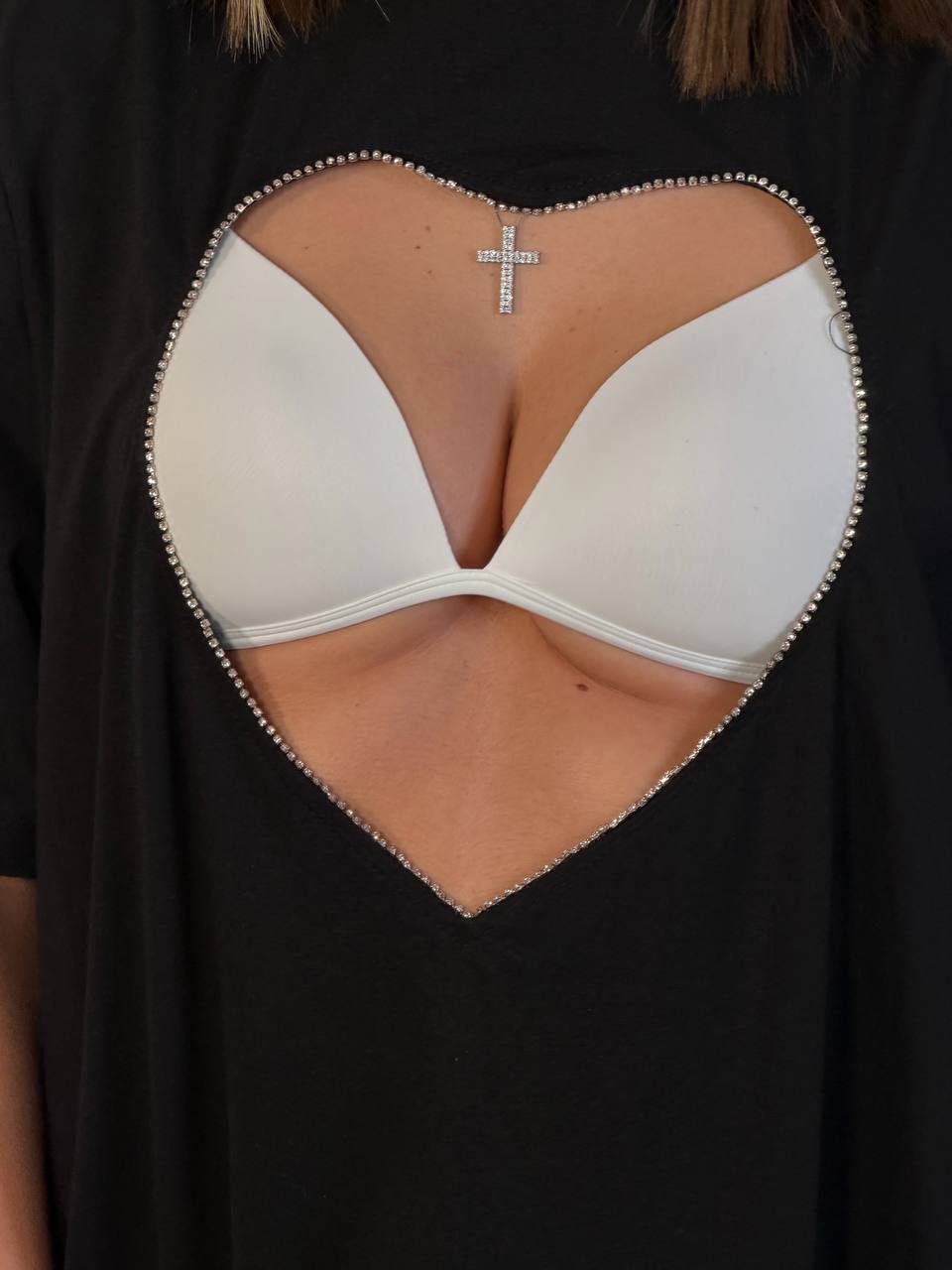 T Shirt Cuore - Abbigliamento Jessica