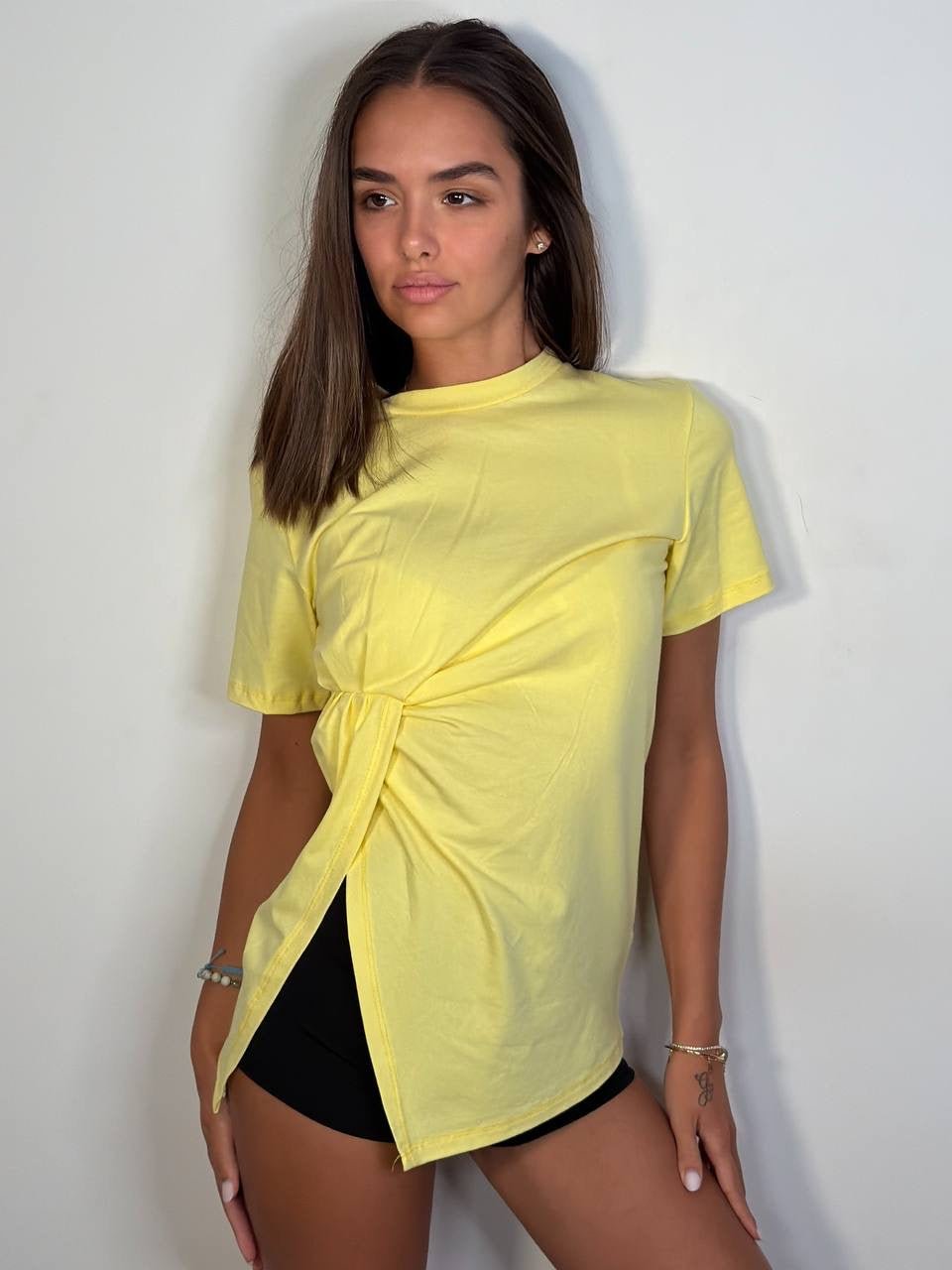 T Shirt Drap - Abbigliamento Jessica