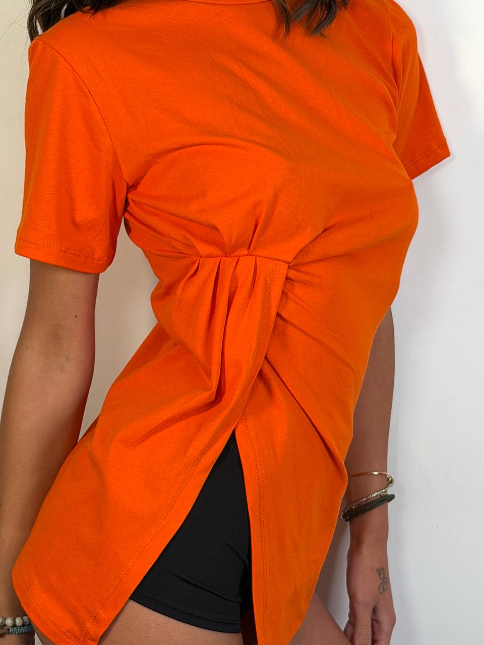 T Shirt Drap - Abbigliamento Jessica