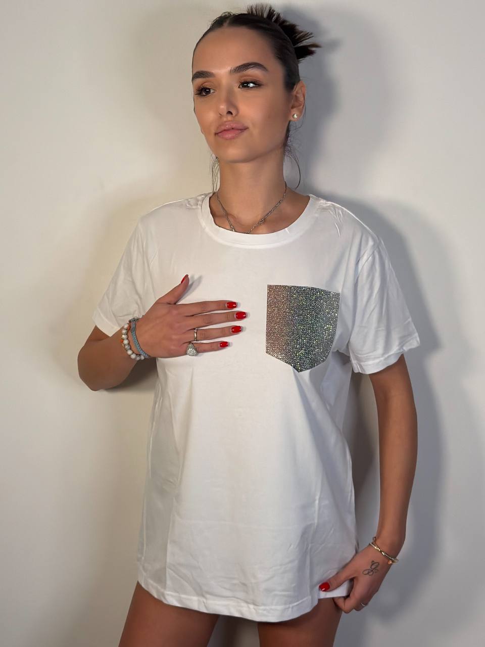 T Shirt Galassia - Abbigliamento Jessica