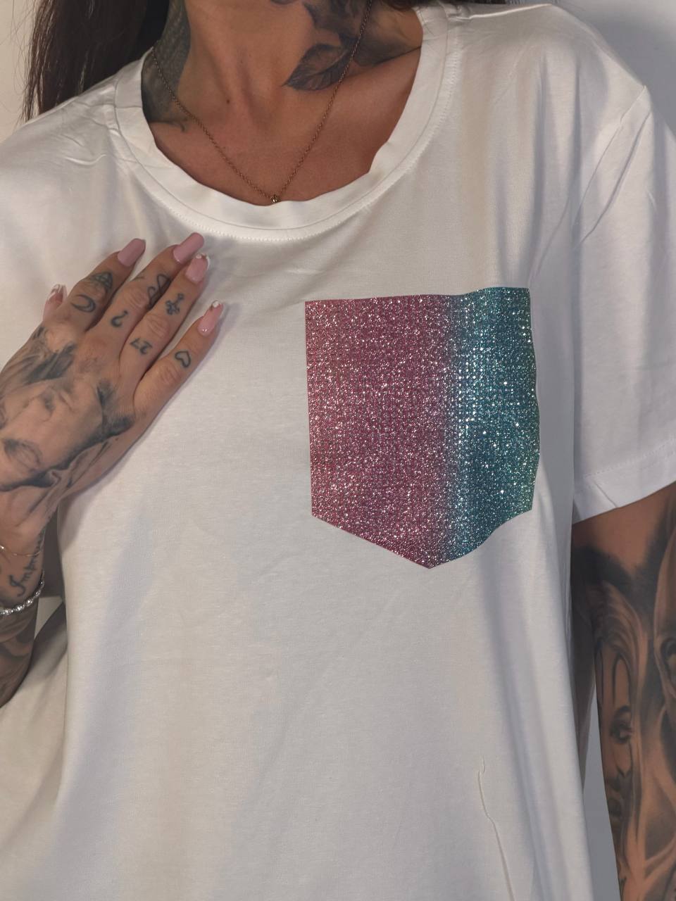 T Shirt Galassia - Abbigliamento Jessica