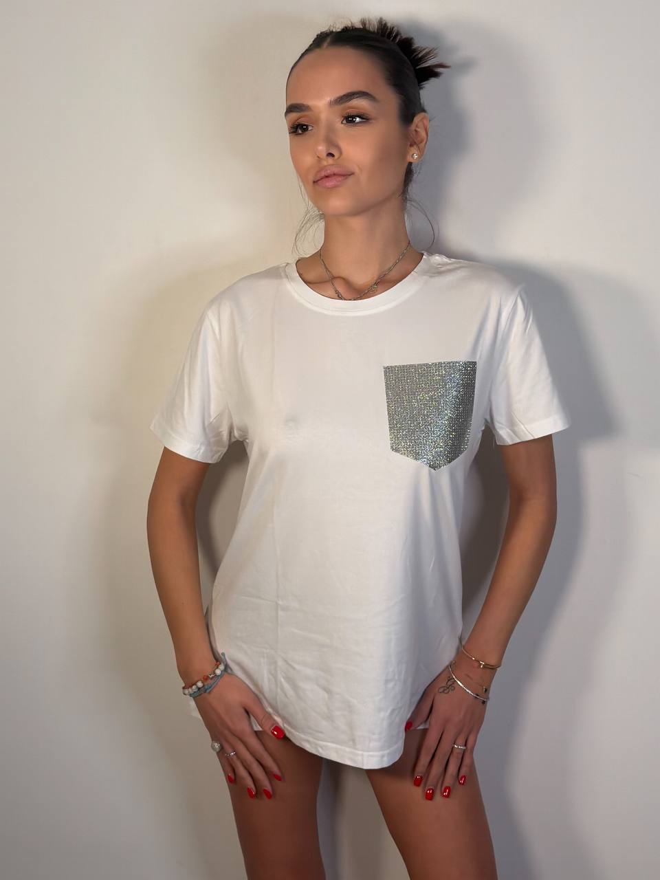 T Shirt Galassia - Abbigliamento Jessica