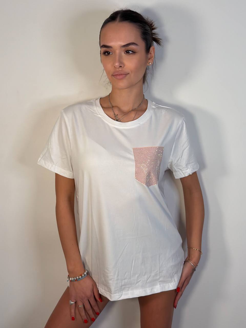 T Shirt Galassia - Abbigliamento Jessica