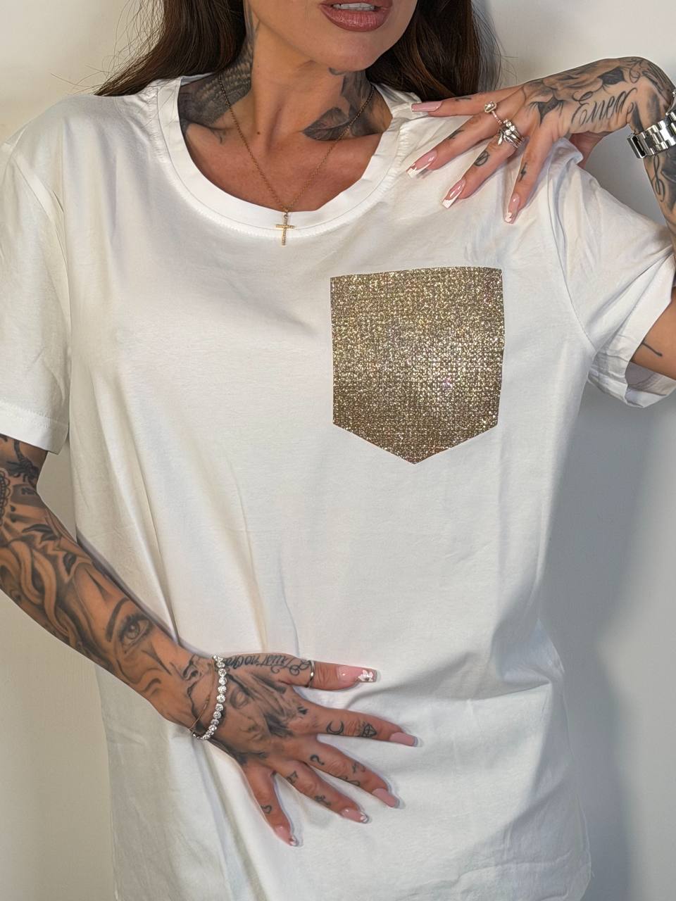 T Shirt Galassia - Abbigliamento Jessica