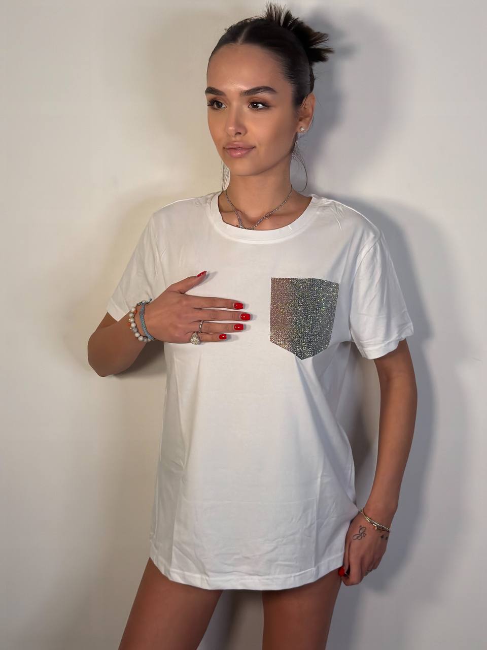 T Shirt Galassia - Abbigliamento Jessica