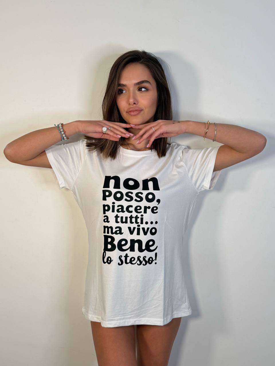 T Shirt Scritte - Abbigliamento Jessica