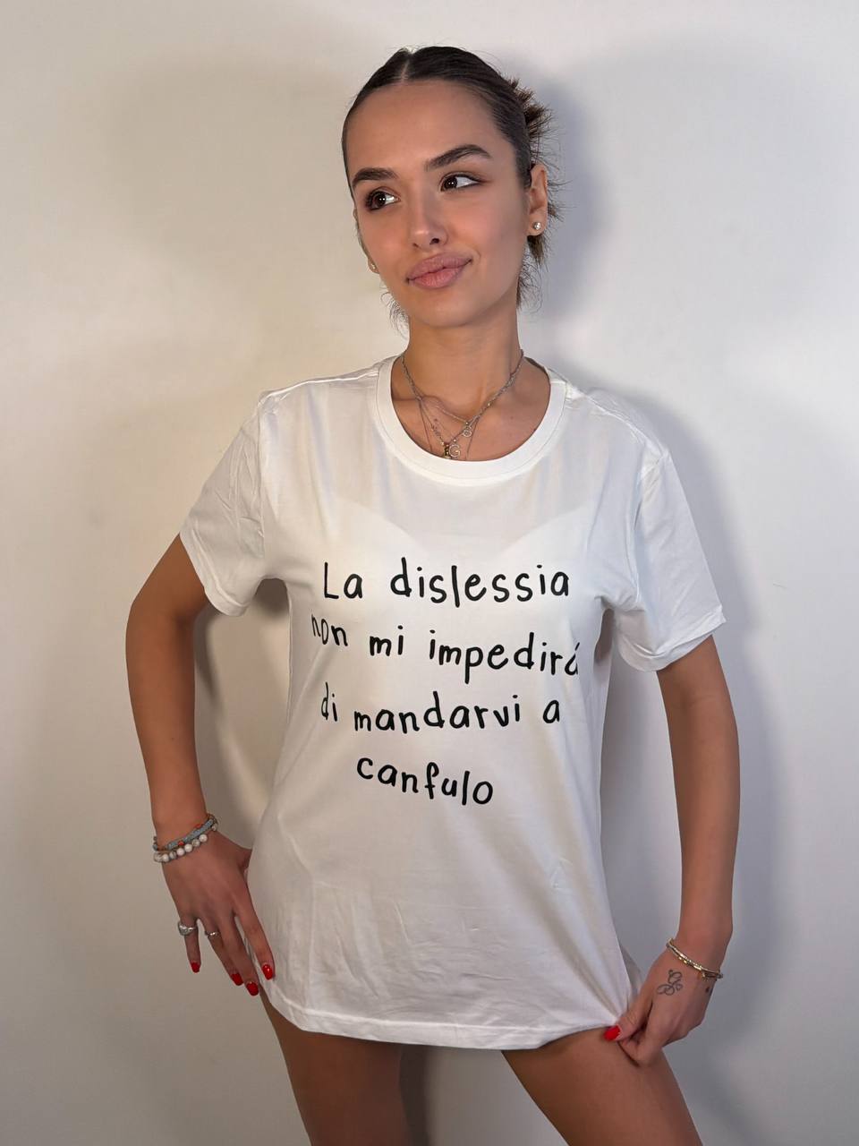 T Shirt Scritte - Abbigliamento Jessica