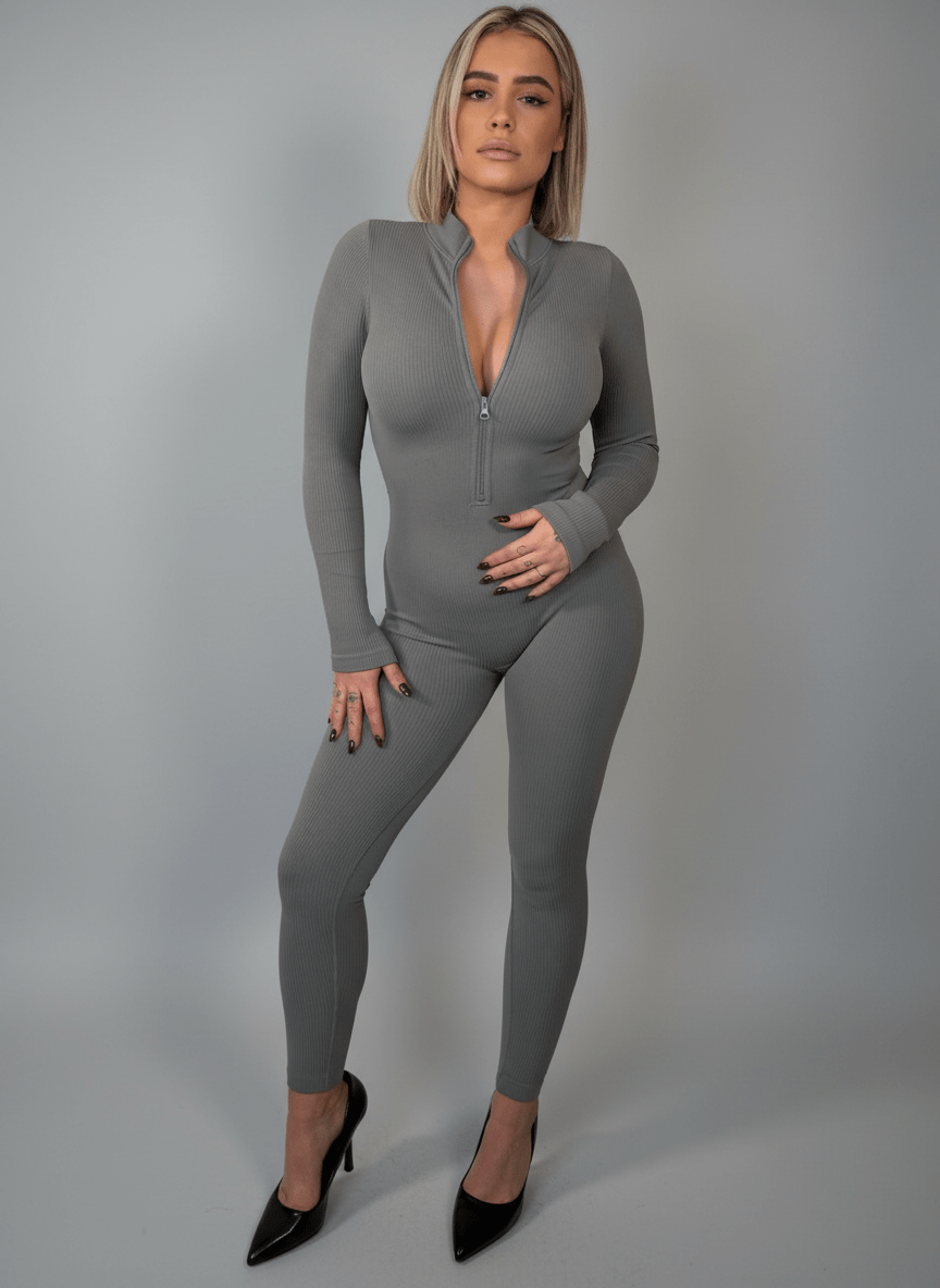 Tutina Body Shape Zip - Abbigliamento Jessica