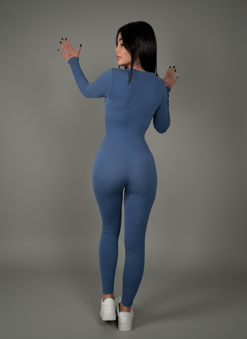 Tutina Body Shape Zip - Abbigliamento Jessica