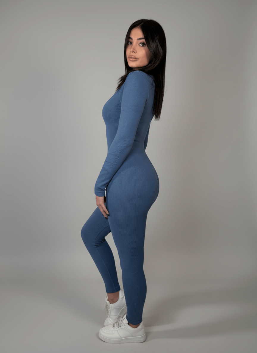 Tutina Body Shape Zip - Abbigliamento Jessica