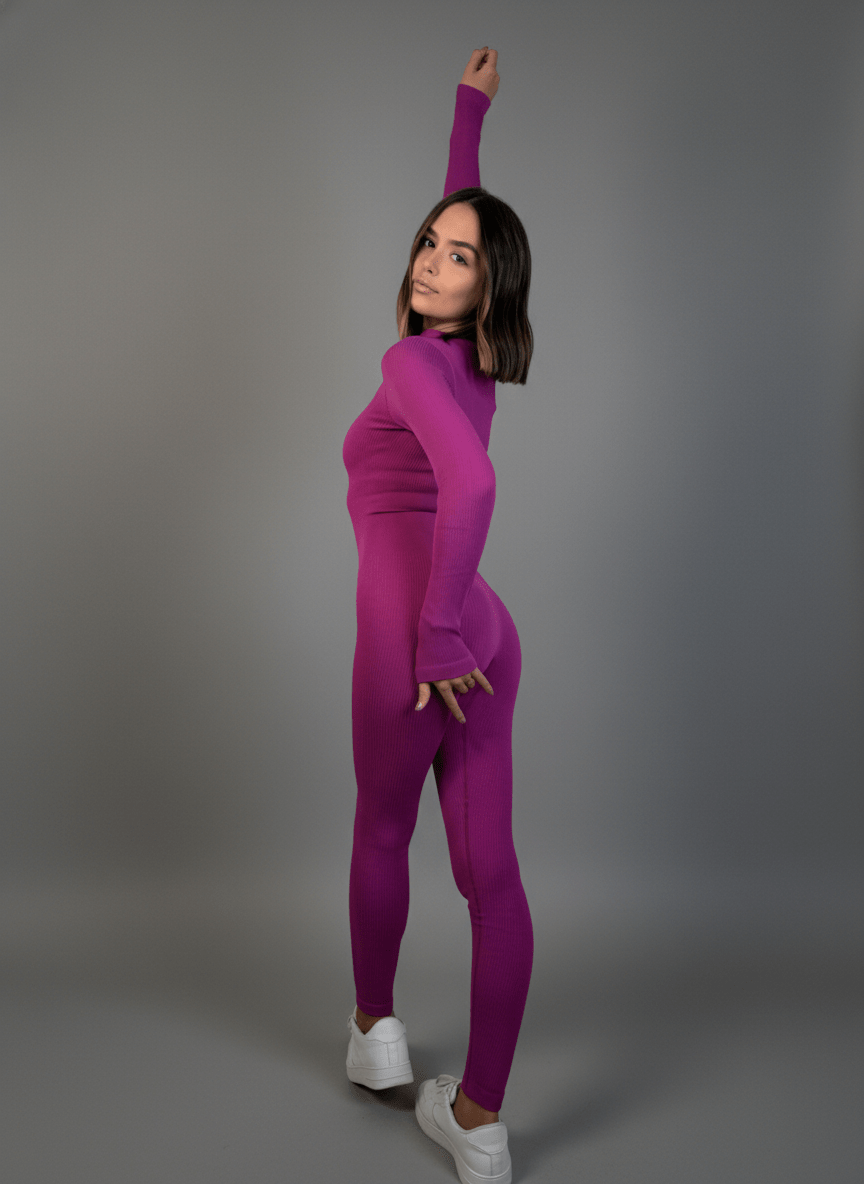 Tutina Body Shape Zip - Abbigliamento Jessica