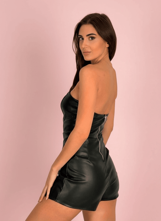 Tutina Illusion Nero - Abbigliamento Jessica