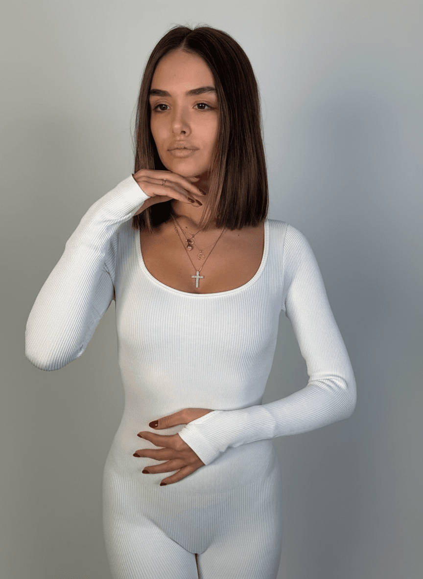 Tutina Modellante Manicotto - Abbigliamento Jessica