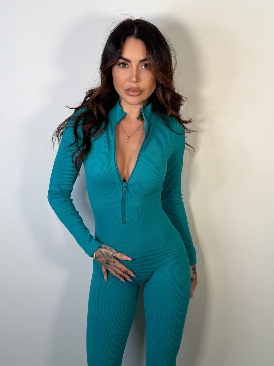 Tutina Modellante Zip - Abbigliamento Jessica