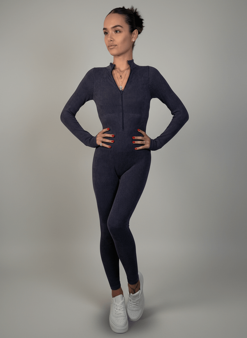 Tutina Modellante Zip - Abbigliamento Jessica